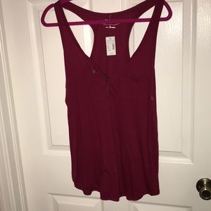 Button Up Tank NWT